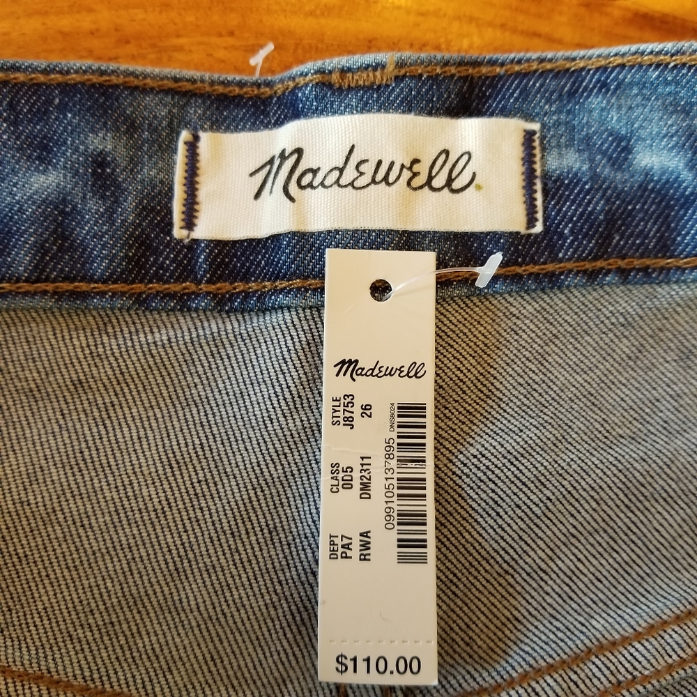 Madewell High-Rise Slim Boyfriend Jeans Size 26 - Picture 11 of 14